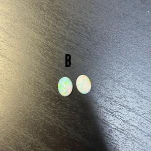 Certified Ethiopian <b>Opal</b> Loose Gemstones Natural Oval Cabochon 6x4mm 7x5mm 8x6mm 9x7mm Sizes October Birthstone - Product Image 2
