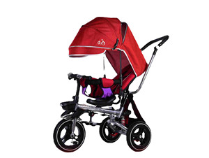 Luxury Foldable Blue Red Grey Purple <strong>Baby</strong> Stroller <strong>Carrier</strong> for 0-6 Years Old - Product Image 2
