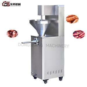 Máy làm xúc xích bằng thép không gỉ, chống ăn mòn, đạt tiêu chuẩn thực phẩm, thân trơn, dành cho các xưởng chế biến thịt cừu, máy nhồi xúc xích đứng - Product Image 6