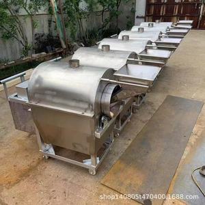 เครื่องอบแบบลูกกลิ้งสแตนเลส 50 กก. ใช้แก๊ส สำหรับโรงงานผลิตขนมขบเคี้ยวประเภทถั่ว - Product Image 1