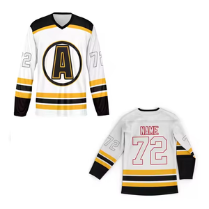 最佳价格Oem便宜批发定制升华空白曲棍球运动衫 - Product Image 3