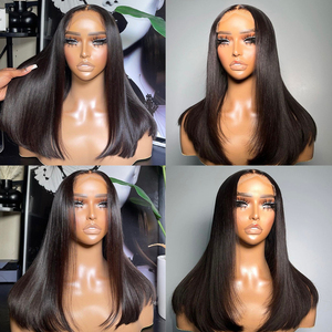 Xương Thẳng Đôi Rút Ra Tóc Con Người Việt Nam Bob Tóc Giả Bán Buôn 13X4 HD Trong Suốt Ren Phía Trước Tóc Giả Nhà Cung Cấp - Product Image 3