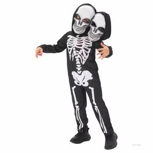 <strong>King</strong> Mcgreen Star New Arrival <strong>Kids</strong> Twin Conjoined Fetus Skull Halloween Jumpsuit Fancy Dress up Boys Two Headed Skeleton <strong>Costume</strong> - Product Image 1