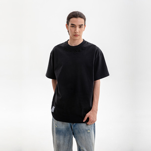 Europa y los Estados Unidos Precio de fábrica Odm Patrón impreso Camiseta de hombre Camiseta de algodón para hombre - Product Image 5