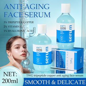 Sérum Visage Anti-Âge au Tripeptide de Cuivre TWG OEM, Sérum Éclaircissant à la Nicotinamide pour <span class=keywords><strong>le</strong></span> Visage, Hydratant à l'Eau de Rose - Product Image 2