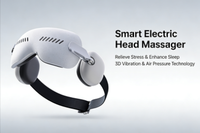 Masseur oculaire intelligent 4D avec fonction musicale, masque oculaire respirant réglable, soulagement de la fatigue oculaire, aide au sommeil, modèle GD-A26