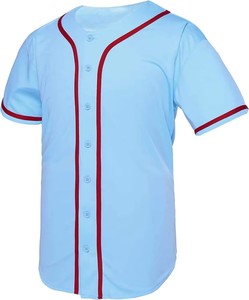 Vêtements de <span class=keywords><strong>baseball</strong></span> et de softball personnalisés, confortables, respirants, à séchage rapide, grandes tailles, 100% polyester - Product Image 3