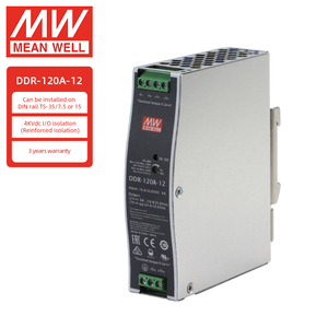 Mean Well DDR-120A-12 120w <strong>12v</strong> Din Rail Power Supply - Product Image 1