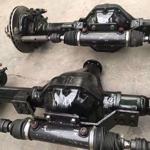 4x4 4WD/4WS Pequeño Mini Camión <span class=keywords><strong>Remolque</strong></span> <span class=keywords><strong>Rueda</strong></span> delantera Tracción Diferencial <span class=keywords><strong>Eje</strong></span> de dirección - Product Image 2