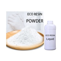Résine ECO en promotion, sans bulles, kit de résine Jesmonite DIY sans COV, poudres de moulage en résine ECO, résine à base d'eau