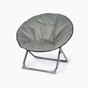 Fauteuil de camping pliable Tepu en tissu Oxford de coton moderne, chaise lune en acier inoxydable, mobilier d'extérieur - Product Image 6
