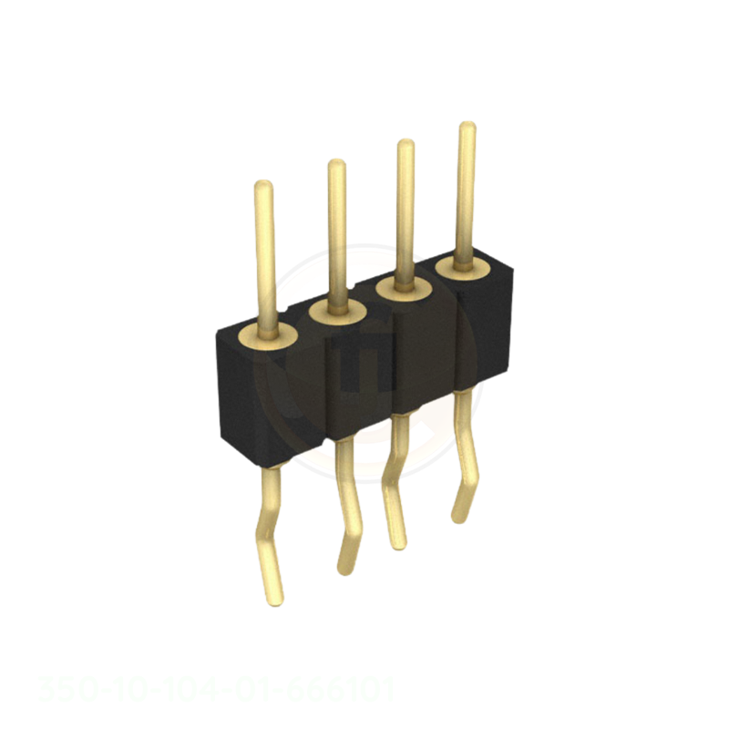 Original Headers Male Pins Through Hole CONN HEADER VERT 4POS 2.54MM ...
