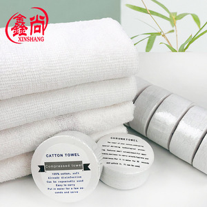 Serviette compressée Xinshang 30x65cm en coton pur, séchage rapide, pour voyage et hôtel - Product Image 2
