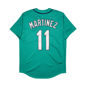 Maillots de baseball rétro pour hommes, version nostalgique, cousus, 24 Griffey Jr., 51 <span class=keywords><strong>Ichiro</strong></span> Suzuki, 11 Edgar Martinez, tailles S-3XL - Product Image 4