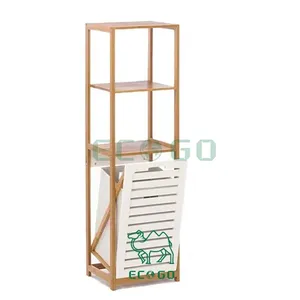 ตะกร้าไม้ไผ่พับเก็บได้ความจุขนาดใหญ่พับเก็บได้ - Product Image 6