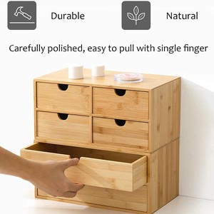 Organizador de escritorio estilo Instagram para dormitorio estudiantil: caja de almacenamiento de cosméticos/organizador de lápices labiales con varios cajones, fresco y lindo. - Product Image 4