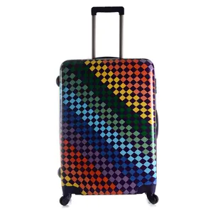 पीसी वाटरप्रूफ हल्के रोलिंग ट्रॉली सामान पहिया यात्रा सूटकेस हार्ड पक्षीय सामान बैग सेट