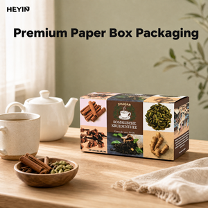 Scatola Pieghevole in Cartone Personalizzata, Stampa a Colori per Confezioni di Tè, Bevande alle Erbe, Confezione <span class=keywords><strong>Regalo</strong></span> con Dimensioni Personalizzate - Product Image 5