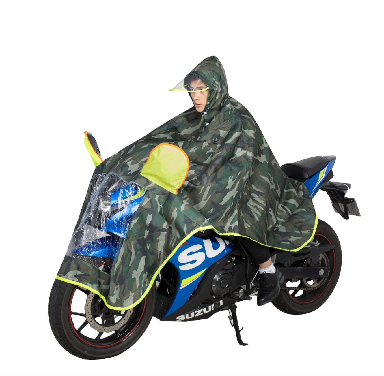 motorcycle good raincoat for biking