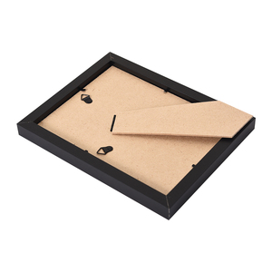 Màu đen giá rẻ bán buôn đơn giản phong cách bàn đứng kích thước tùy chỉnh MDF bằng gỗ Gallery tường trang trí nội thất hình ảnh khung ảnh - Product Image 6