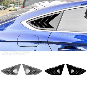 Rear <b>Window</b> Side Vent Shutter Louver <b>Cover</b> Trim Rear Quarter Panel <b>Window</b> for Audi A5 S5 F5 Sedan 2017-2024 Car Accessories - Product Image 1