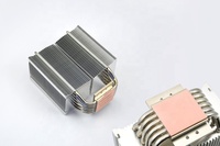 Refroidisseur de processeur pour ordinateur de jeu, 6 caloducs, ventilateur PWM de 140 mm, refroidissement par air pour processeur Intel 115X 2011 et AM4