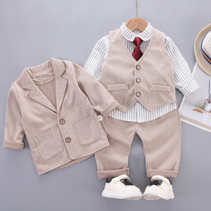 2021new popolare di modo primavera e autunno ragazzi three-piece del vestito è adatto per il partito formale vestiti di usura dei bambini - Product Image 3