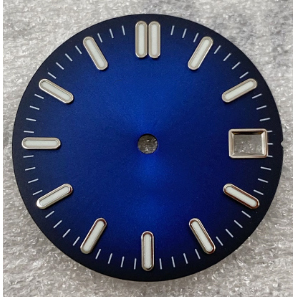Esfera luminosa verde de 28.5mm para movimiento NH35, piezas de reloj sin calendario, accesorio de repuesto - Product Image 3