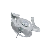 Support de fixation moderne pour grille en T de plafond, composant de montage pour lustre suspendu
