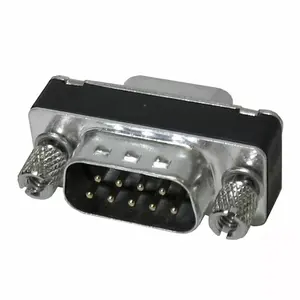 ผู้ผลิตขั้วต่อ PCB 163C50009X ขั้วต่อ Saver ตําแหน่ง D-Sub 9 Pin หญิงทอง 163C50009 163C Series แขวนฟรีอินไลน์