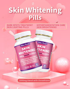 Eigenmarke Kollagen weißhautkapseln Körper-Leuchtmittel-Tabletten hergestellt in GMP-Fabrik mit ISO HACCP HALAL-Zertifikaten - Product Image 6