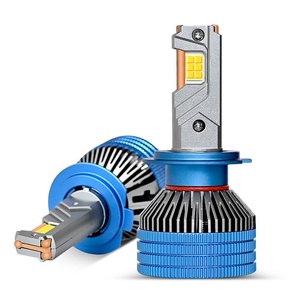Phare de voiture QZ54 à bas <span class=keywords><strong>prix</strong></span>, phare LED au xénon, aluminium aéronautique, trois tubes en cuivre, ampoule de voiture - Product Image 2