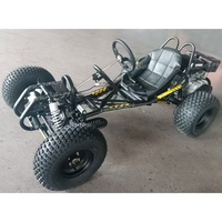 Kart à pédales tout-terrain à transmission automatique, pneus de 8 pouces, 270cc, refroidissement par air, suspension intégrale, quatre roues, buggy des dunes