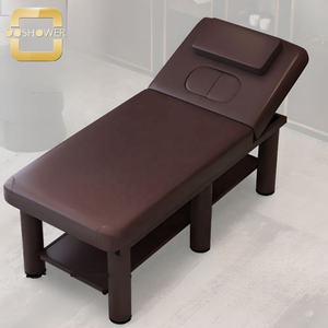 Mobilier de salon durable et élégant de lit facial de beauté moderne avec hauteur <span class=keywords><strong>fixe</strong></span> rectangulaire pour <span class=keywords><strong>table</strong></span> de massage au chocolat - Product Image 3