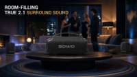 Système audio sans fil True 2.1, caisson de basses X30 et deux enceintes X10, portable, IP66, LE Audio, Auracast
