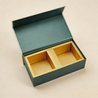 Boîtes cadeaux personnalisées écologiques de luxe en forme de livre, avec compartiments, doublées d'éponge, finition mate, carton rigide, fermeture magnétique