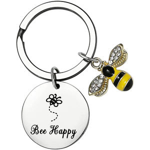 Custom <b>Laser</b>-Engraved 2026 Zinc Alloy Graduation Keychain Set Custom Creative Lightweight High Quality Pendants - Product Image 1