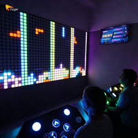 Activateur de contrôle de jeu pour jeux interactifs à LED RGB, boutons muraux pour jeux d'équipe en intérieur, pour parcs d'attractions intérieurs