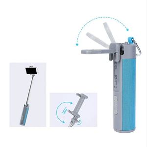 Loa không dây 5 trong 1 Selfie Stick không dây <span class=keywords><strong>Bluetooth</strong></span> ngân hàng điện đèn pin U-đĩa Loa <span class=keywords><strong>Bluetooth</strong></span> ngoài trời - Product Image 4