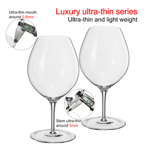 <span class=keywords><strong>Verre</strong></span> à cognac en cristal soufflé à la main, ultra-fin, de luxe, personnalisé Samyo, petits verres de <span class=keywords><strong>dégustation</strong></span> de vin de Bourgogne - Product Image 1