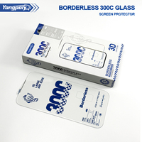 Protection d'écran en verre Borderless 300C, 3D, grand arc, bordure zéro obstruction, pour iPhone 18 Pro Max