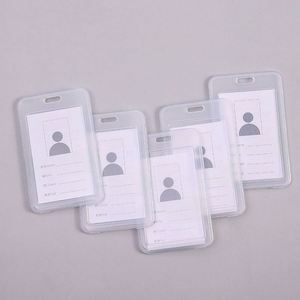 Heada Nouveau Porte-cartes et porte-badges en plastique transparent détachable avec logo personnalisé, design portable et fonction de protection - Product Image 3