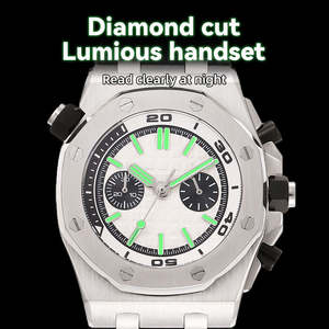 Reloj de Buceo de Alta Calidad con Caja Sólida Personalizada, Movimiento Mecánico, Esfera de Cristal de Zafiro, Resistente al Agua hasta 50 Bares, Acero Inoxidable - Product Image 4