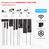 Antenne FPC flexible LANYI, prix usine, mini format, WiFi 4G LTE interne 2.4G 5.8G, connecteur 80x21mm