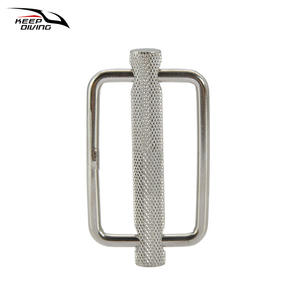 Boucle de réglage rapide en acier inoxydable 316, 51 mm, moletée, technique japonaise, pour la plongée, équipement de plongée, fixation latérale - Product Image 5