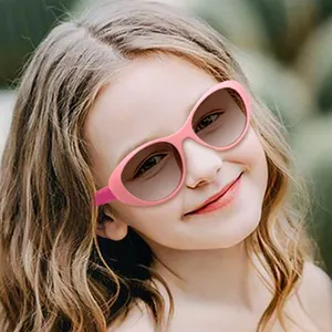 新款廉价供应商批发人性化时尚可爱定制设计师男童女童儿童太阳镜儿童眼镜