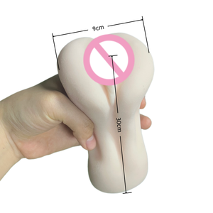 Hete Aanbieding Veilige Materiaal Vrouwelijke Kunstmatige Realistische Siliconen Vagina en Anale Masturbatiespeelgoed met Orale Gebruiksmogelijkheid - Product Image 4