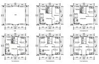 Maison Modulaire Préfabriquée Conteneurisée Tiny Homes Prête à l'Expédition avec Mobilier de Salon Moderne, Salle de Bain et Cuisine