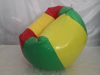 Ballon d'exercice gonflable unique multicolore pour fêtes à thème en extérieur, prix d'usine, logo personnalisé, PVC, 160 cm, capacité 20 kg+