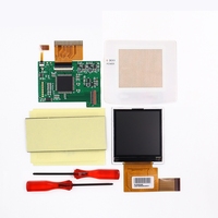 Kit d'écran LCD IPS rétroéclairé haute luminosité Hispeedido 2,2 pouces avec différents objectifs pour Game Boy Color